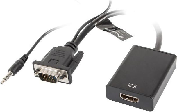 Produktbild Lanberg VGA — HDMI (VGA, HDMI, 20 cm)