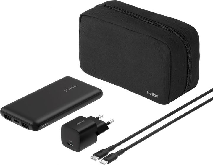 Belkin BoostCharge Power-Set 25W 10.000mAh PB, Ladeger. BU041kqBK (10000 mAh, 25 W)