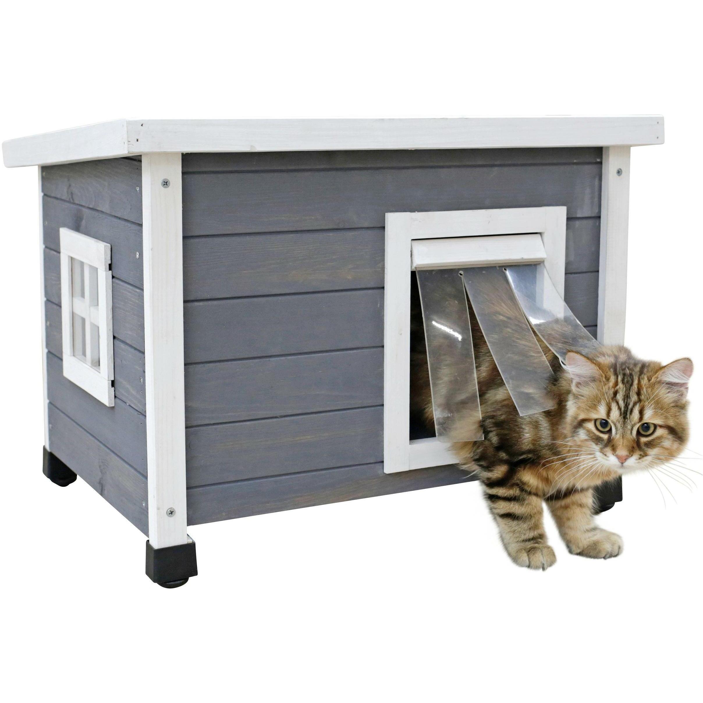Abri pour chat Kerbl Rustica