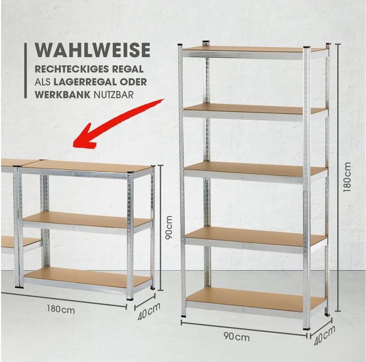 Produktbild Easymaxx Schwerlastregal