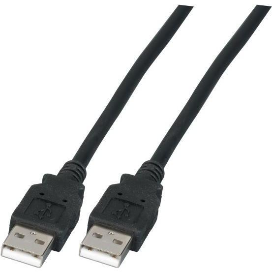 EFB Elektronik K5204.3 3m USB A USB A Männlich Männlich Schwarz USB Kabel (3 m, USB 2.0), USB Kabel