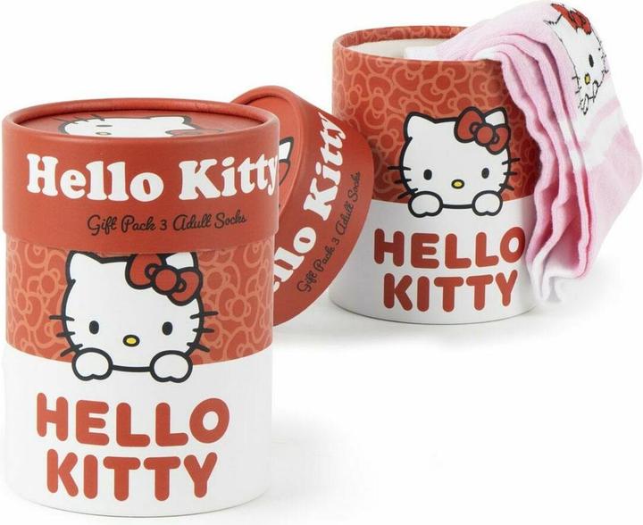 Actual product image Cerdá Sanrio Socks 3-Pack Hello Kitty 36-43 (pack of 3, 36 - 43)