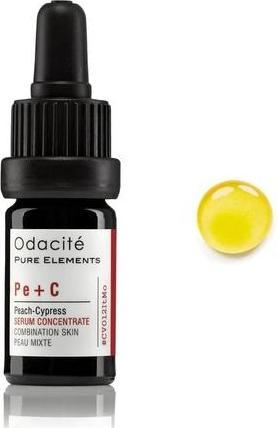 Actual product image Odacite Pure Elements by Skincare Pe+C Combination Skin Peach Cypress Serum Concentrate 5ml (5 ml)