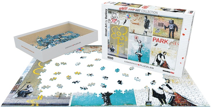 Actual product image Eurographics Banksy Art (1000 pieces)