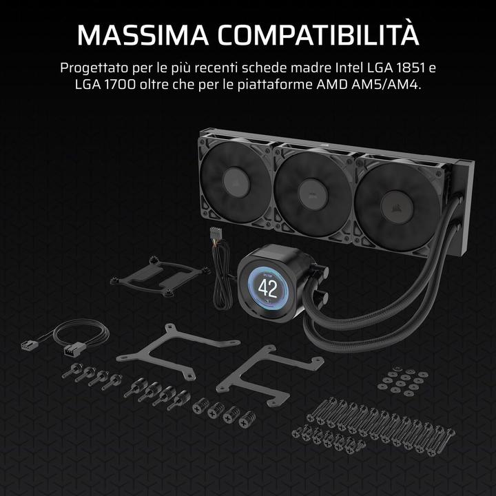 Actual product image Corsair Nautilus 360 RS LCD