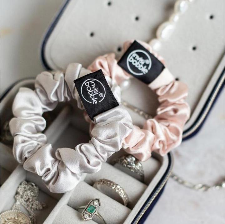 Immagine prodotto Invisibobble Sprunchie Slim Bella Chrome 2 pezzi (Elastico per capelli)