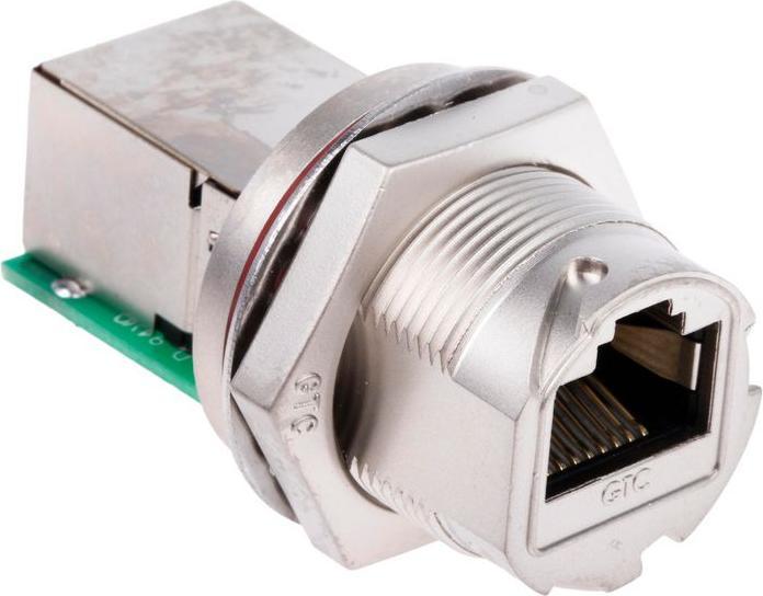 Produktbild RS PRO RJ45 Metal C3 Panel Jack Lock/Screw