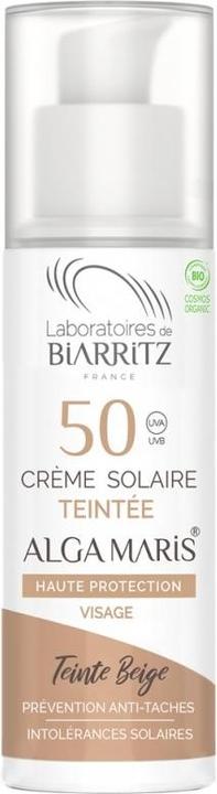 Produktbild Laboratoires de Biarritz Crème Solaire Visage Teintée (Sonnencreme, SPF 50, 50 ml)