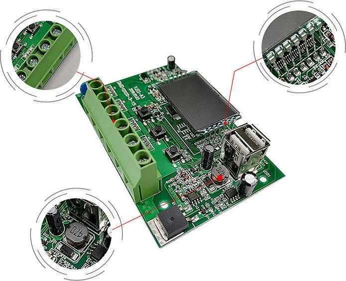 Produktbild Revolt Solarpanel (100 Watt) mit Akku, Laderegler, 230-V-Wandler, Kfz-Adapter (100 W)