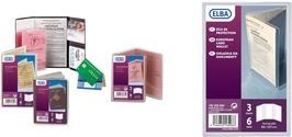 Actual product image Elba ID card cover, DIN A4, PVC (A4, 10 x)
