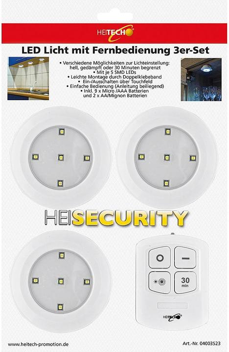 Produktbild Heitech Unterbau-Leuchten