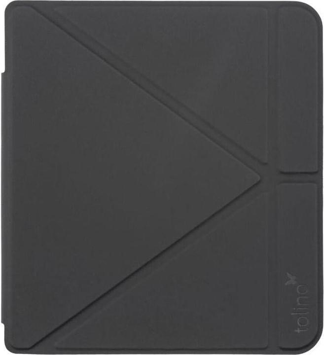 tolino vision color, Schutztasche mit Origami Standfunktion (Farbe:schwarz) (Tolino Vision Color)