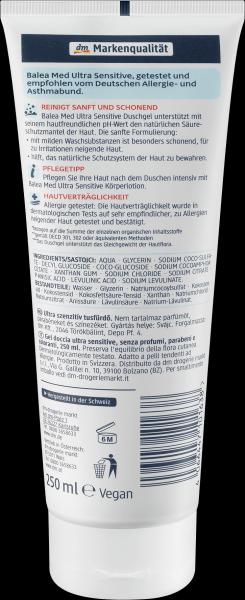 Produktbild dm Balea MED Duschgel Ultra Sensitive (250 ml)