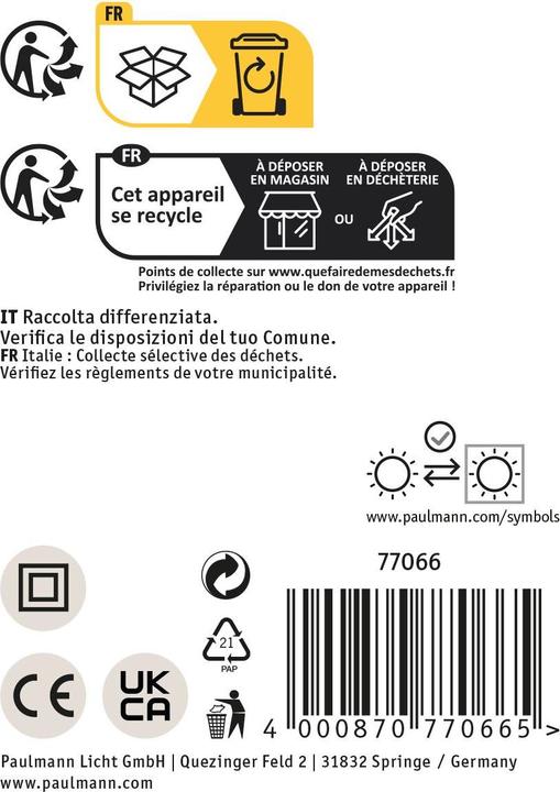 Image du produit Paulmann Embla II (E27)