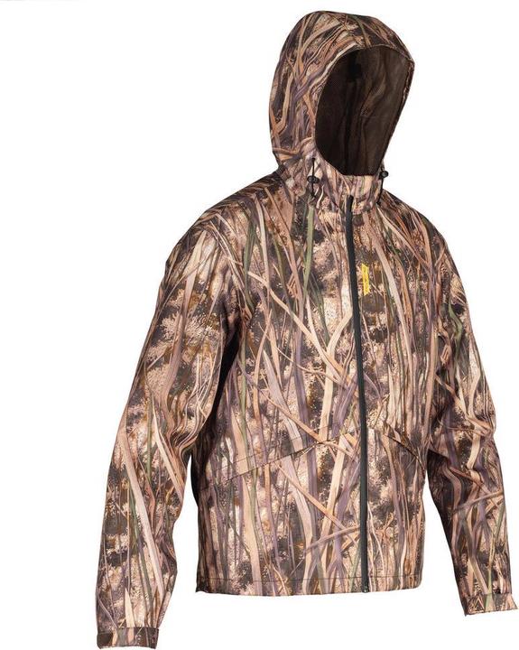 Image du produit Solognac Veste de pluie de chasse camouflage polyester