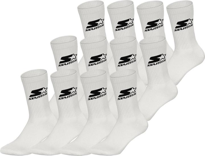 Produktbild Starter Basicsocken Crew (12er Pack, 35 - 38)