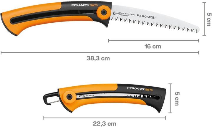 Actual product image Fiskars Handsaw Xtract coarse toothing