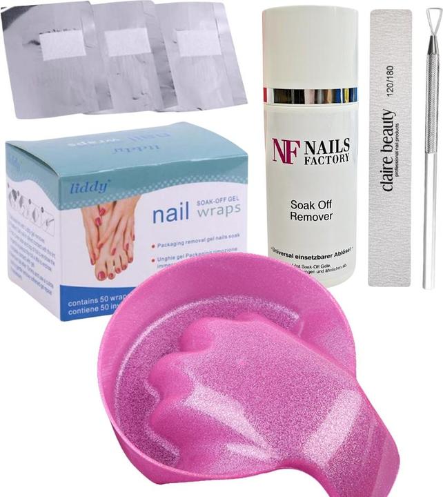 Produktbild Claire Beauty Press On Remover Set