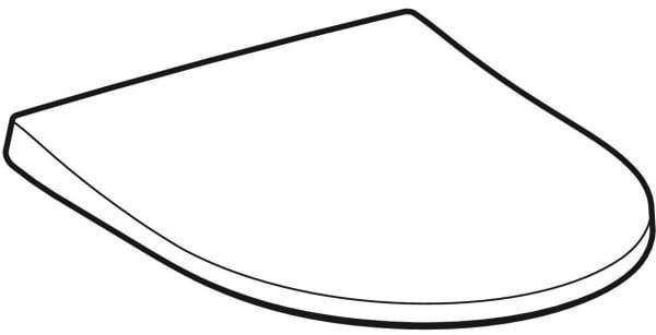 Actual product image Geberit WC seat iCon
