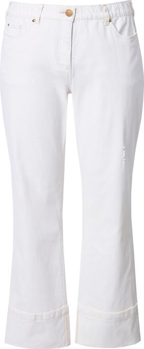 Produktbild Ulla Popken Jeans Mary, weites Bein, Saumumschlag, Komfortbund (46)