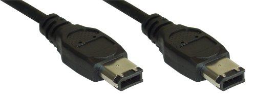 Produktbild InLine FireWire Kabel, IEEE1394 6pol St/St (1 m, FireWire)
