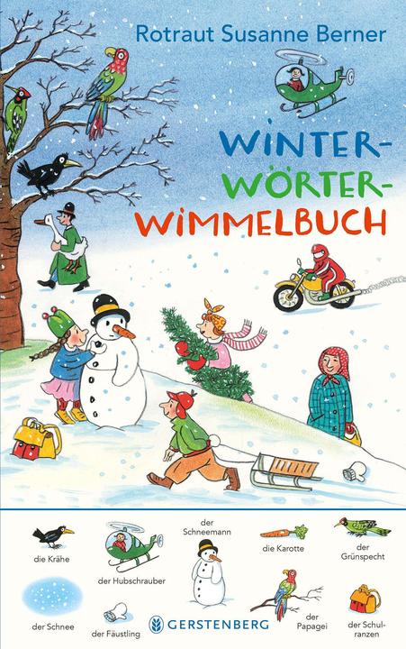 Winter-Wörterwimmelbuch (German, Red Lady Susanne Berner, 2019)