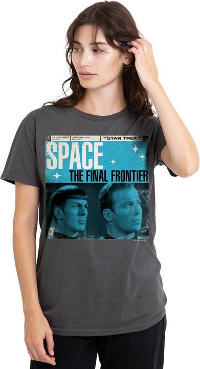 Actual product image Unisex Adult Final Frontier Cover T-Shirt (XL)
