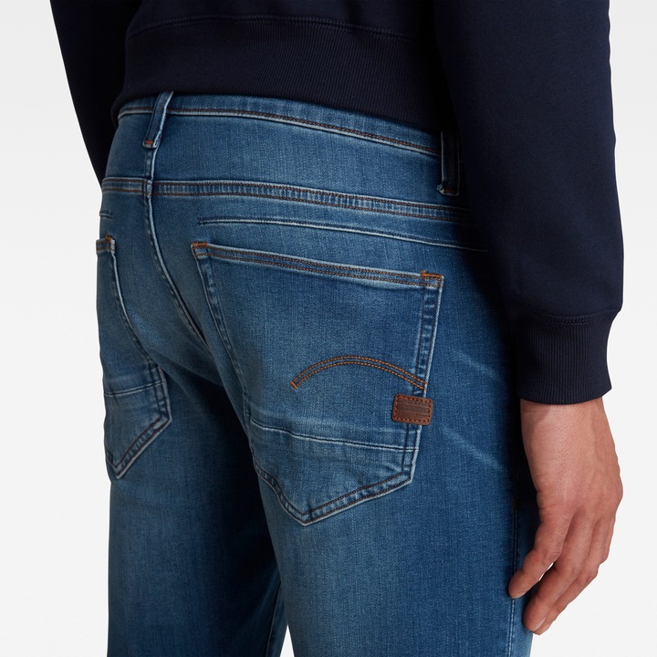 Actual product image G-Star D-Staq Slim Jeans medium indigo aged (W29/L30)