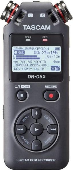 Actual product image Tascam DR-05X Audio-Recoder with Audiofly earphones (Handheld)