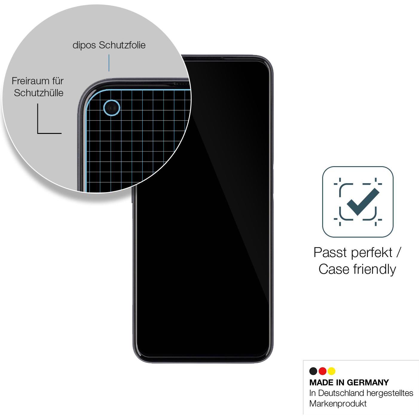 Thumbnail - Dipos Displayschutz Anti-Shock (1 Stück, Realme 9 5G), Smartphone Schutzfolie, Transparent