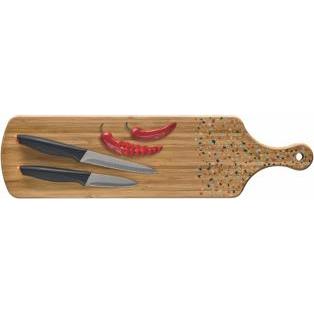 Thumbnail - Richardson RS Bambus Schneidebrett inkl. 2 Messer, Schneidebrett