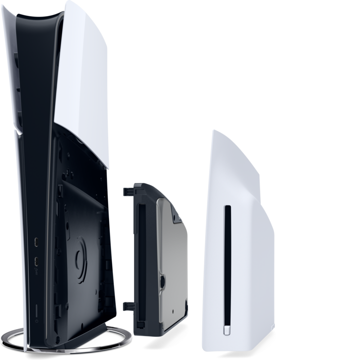 Image du produit Sony Lecteur de disque pour les consoles PS5 Slim Digital Edition (PS5, PS5 Digital Edition)