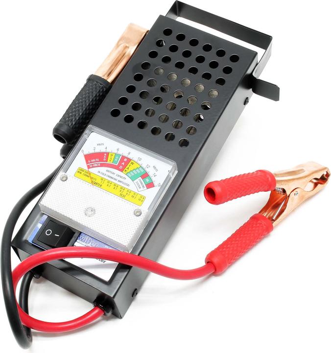 Produktbild Wiltec Batterietester 6/12V Batterieprüfer Batterie Akku Auto KFZ PKW Ladeprüfer