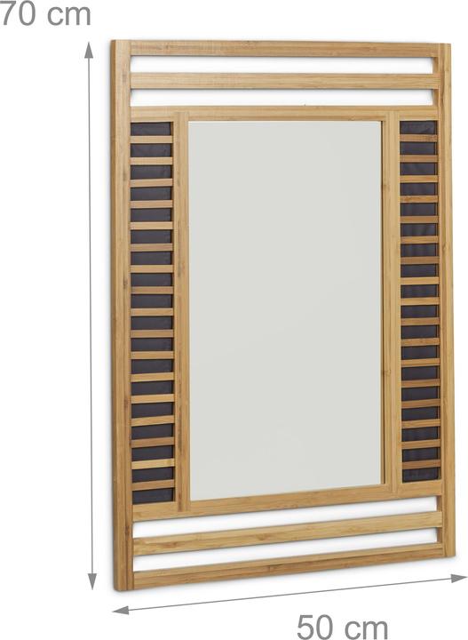 Image du produit Relaxdays Décor bambou (50 x 70 cm)