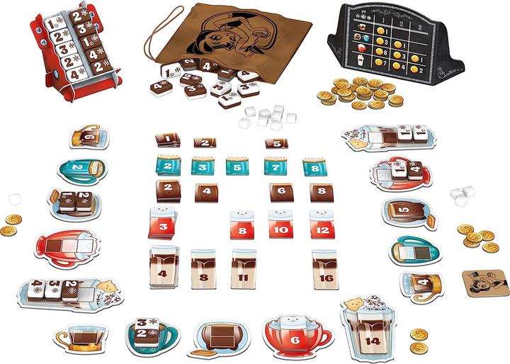 Actual product image Schmidt Spiele Café del Gatto (German, 2 - 5 Players)