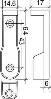 Actual product image Werkstarck Enclosure tube end bearing