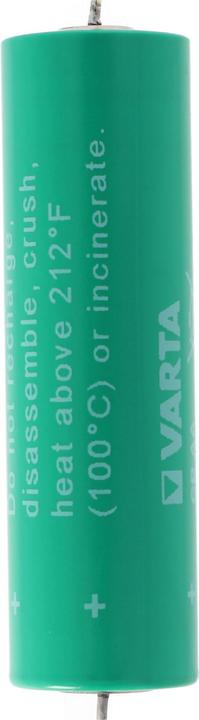 Actual product image Varta Batterie CR AA Lithium mit Axial Draht passend für Wärmezähler (1 pcs., AA, 2000 mAh)