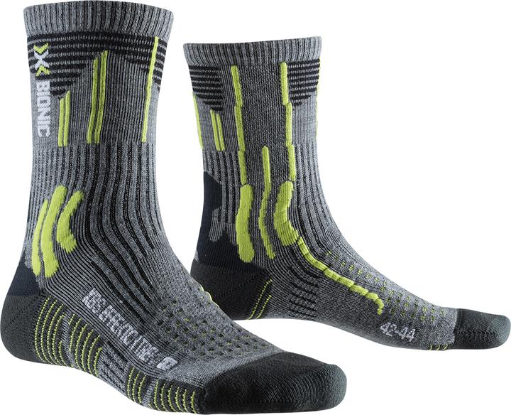 X-Socks Effektor Trekking Unisex grey melange/effektor green (35 - 38)