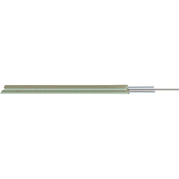 EFB Elektronik MDIC LSZH 2x9/125 weiss G.657A1 FTTH Singlemode, 2.0 x 3.1 mm, 750m Box (750 m), Netzwerkkabel