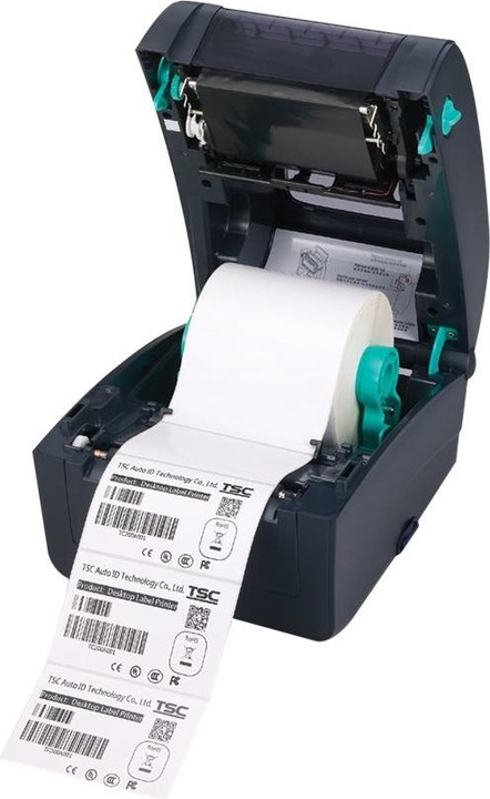 Produktbild TSC TC300, 12 Punkte/mm (300dpi), RTC, TSPL-EZ, USB, RS232, LPT, Ethernet Etikettendrucker, Desktopdruck (300 dpi)