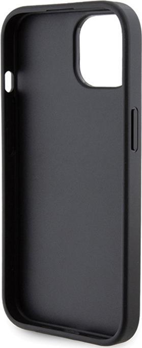 Produktbild Karl Lagerfeld KLHCP15SGSACHPK iPhone 15 6.1" czarny/black hardcase Gripstand Saffiano Choupette Pin (Apple iPhone 15)