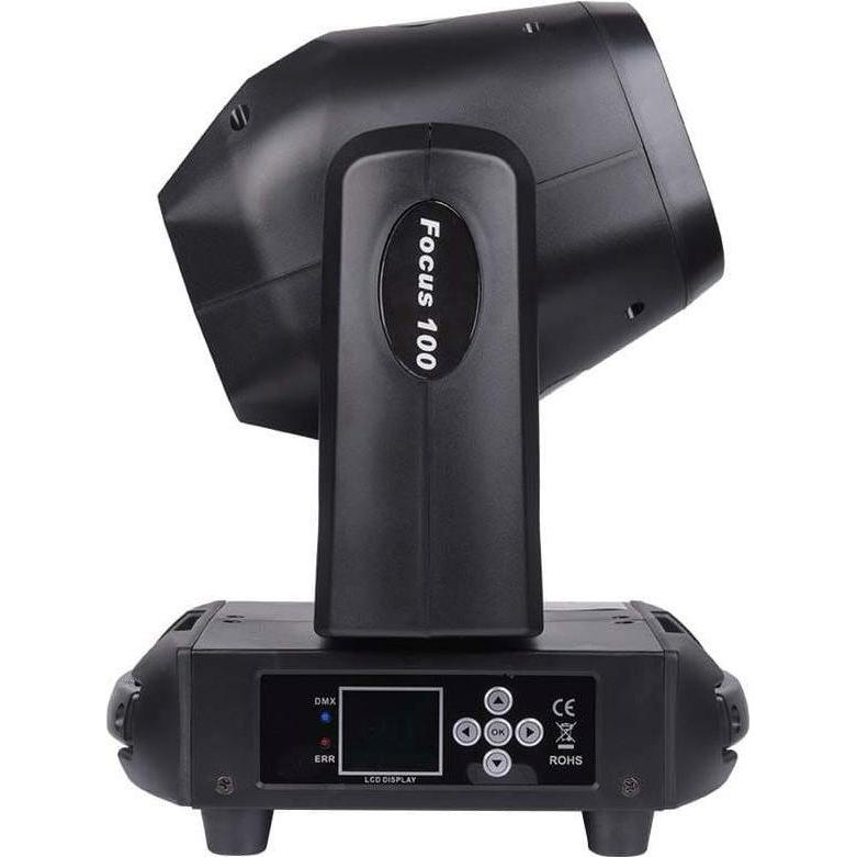 Light4Me FOCUS 100 SPOT PRYZMA - Głowica ruchoma LED (LED), Faro, Nero