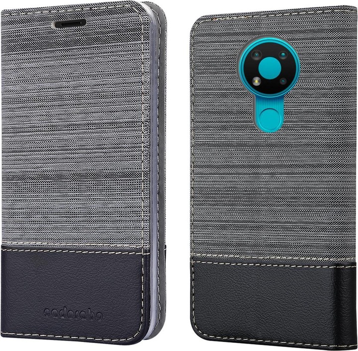 Produktbild Cadorabo Book Jeans Optik Cover (Nokia 5.3)