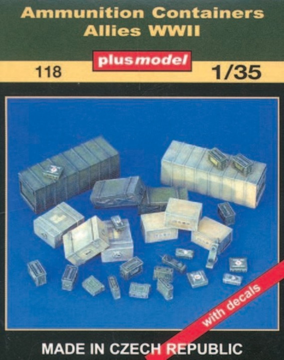 Image du produit Plus Model Conteneur de munitions Alliés WWII