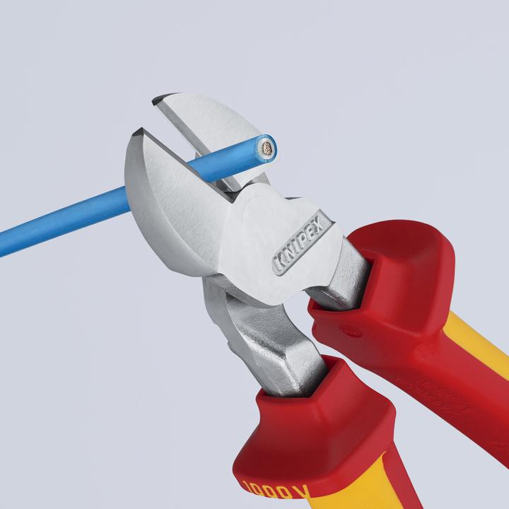Image du produit Knipex Pince coupante de côté à forte démultiplication (200 mm)