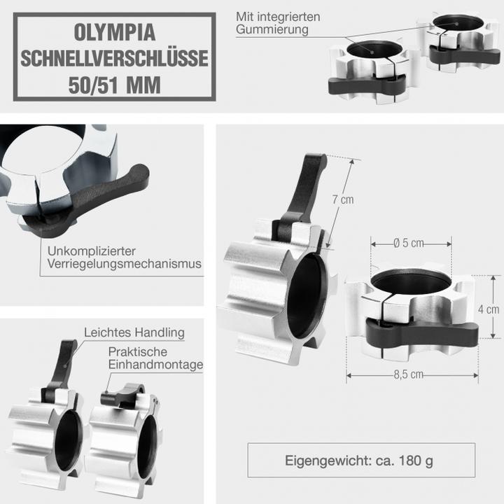 Produktbild Gorilla Sports Olympia Schnellverschluss