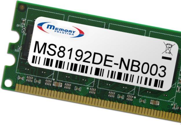 Image du produit Memorysolution Solution mémoire MS8192DE-NB003 Module mémoire 8 Go (Précision M6800, 1 x 8GB)