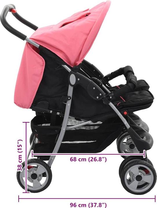 Produktbild vidaXL Kinderwagen (6 Monate - 3 Jahre)