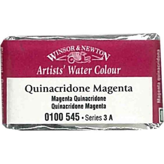 Winsor & Newton, Künstlerfarbe + Bastelfarbe, Aquarellfarbe Artists (Magenta, Silber)