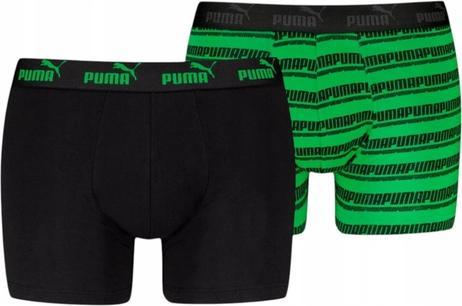 Produktbild Puma Elements Herren Gestreifte Boxershorts 2er-Pack (M, 2er Pack)